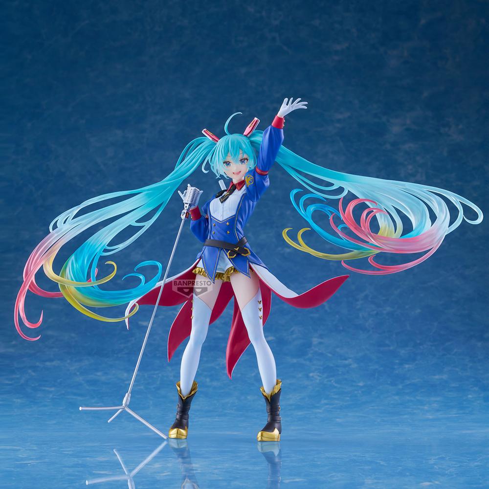 FIGURA BANPRESTO GUNDAM 45th×HATSUNE MIKU EVOLVE