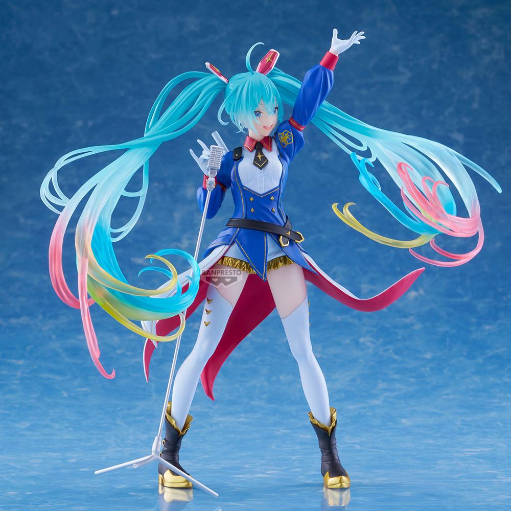 FIGURA BANPRESTO GUNDAM 45th×HATSUNE MIKU EVOLVE