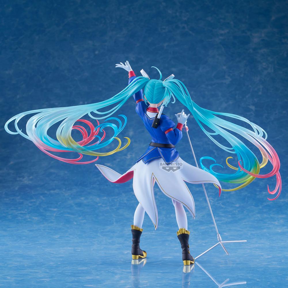 FIGURA BANPRESTO GUNDAM 45th×HATSUNE MIKU EVOLVE