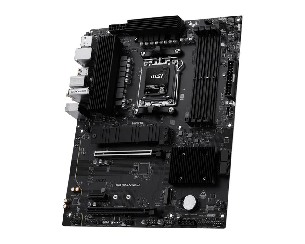 PLACA BASE MSI PRO B850-S WIFI6E ATX AM5