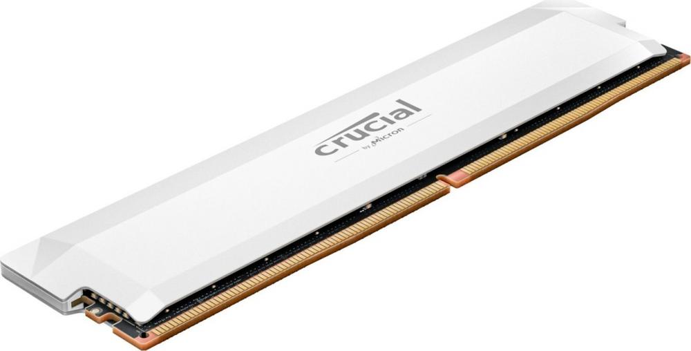 MEMORIA RAM DDR5 16GB CRUCIAL PRO / UDIMM / 6400 MHZ / PC5-51200 / BLANCA