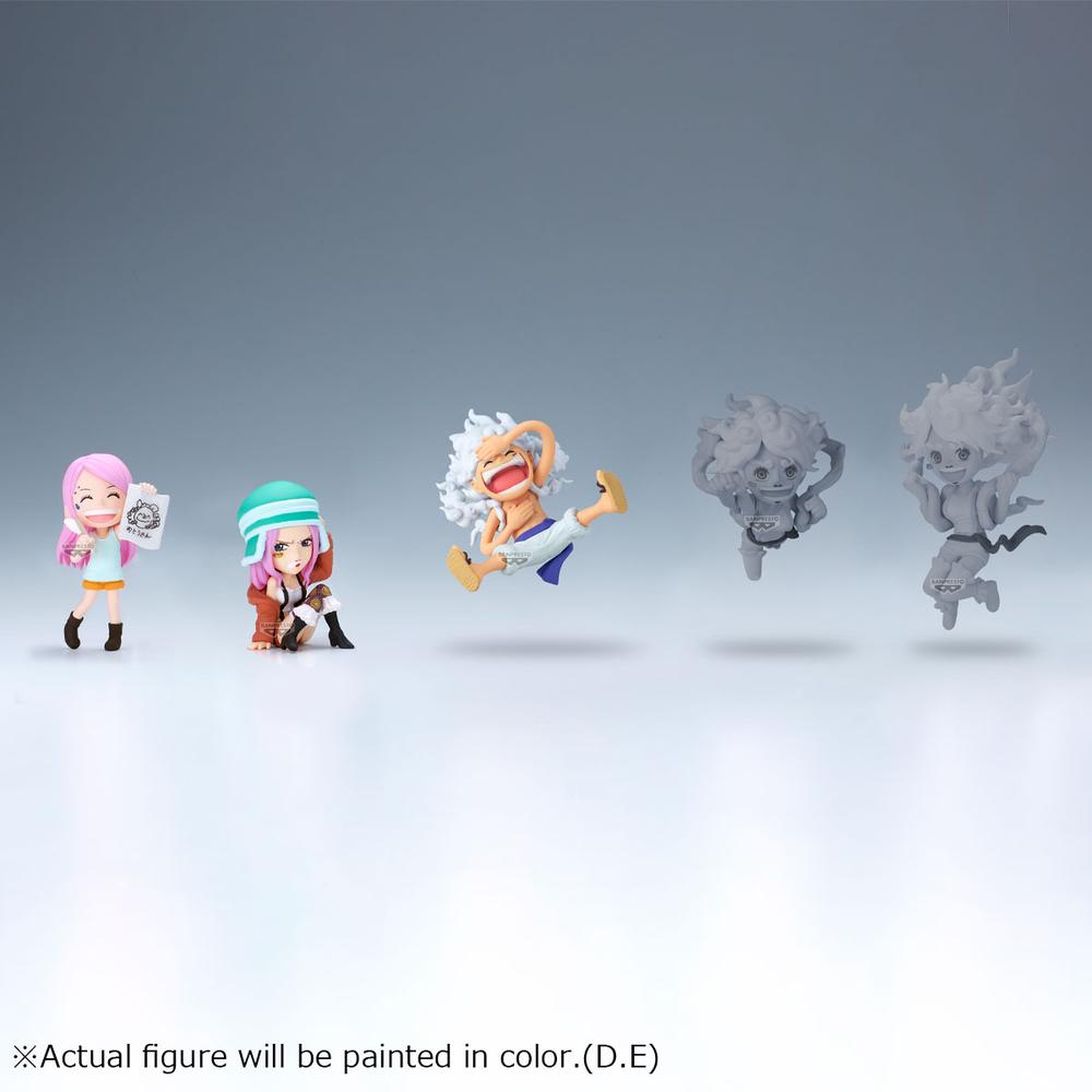 FIGURA BANPRESTO ONE PIECE WORLD COLLECTABLE 1 UNIDAD ALEATORIA JEWELRY BONNEY HISTORY