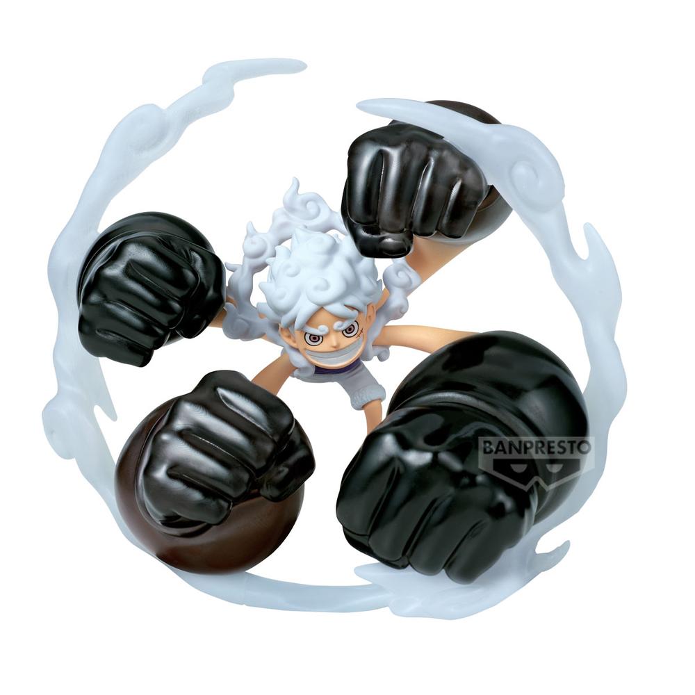 FIGURA BANPRESTO ONE PIECE WORLD COLLECTABLE SPECIAL MONKEY D.LUFFY GEAR5-GUM-GUM DAWN GATLING