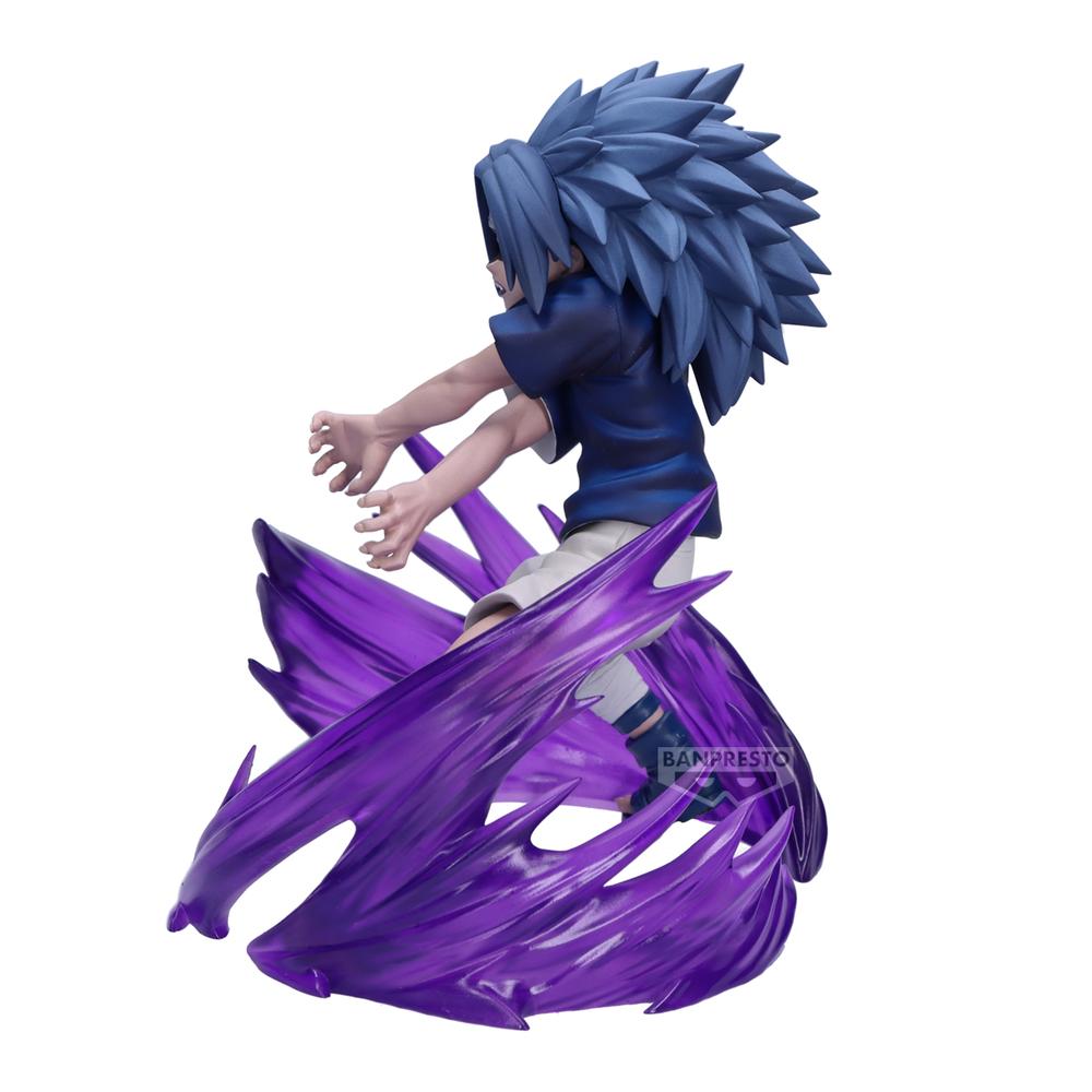 FIGURA BANPRESTO NARUTO 72 SERIES 26&amp;27 VIBRATION STARS-NARUTO UZUMAKI &amp; SASUKE UCHIHA-(B:SASUKE UCHIHA) 15CM