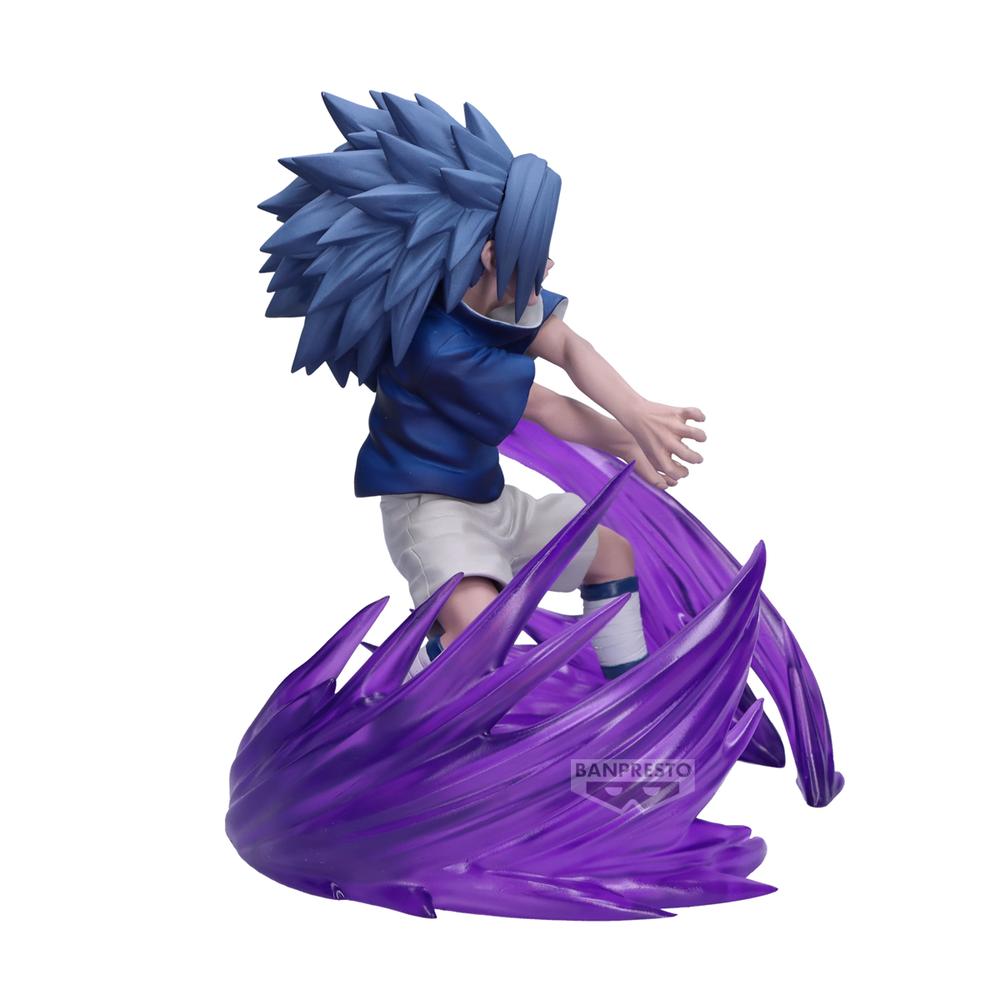 FIGURA BANPRESTO NARUTO 72 SERIES 26&amp;27 VIBRATION STARS-NARUTO UZUMAKI &amp; SASUKE UCHIHA-(B:SASUKE UCHIHA) 15CM