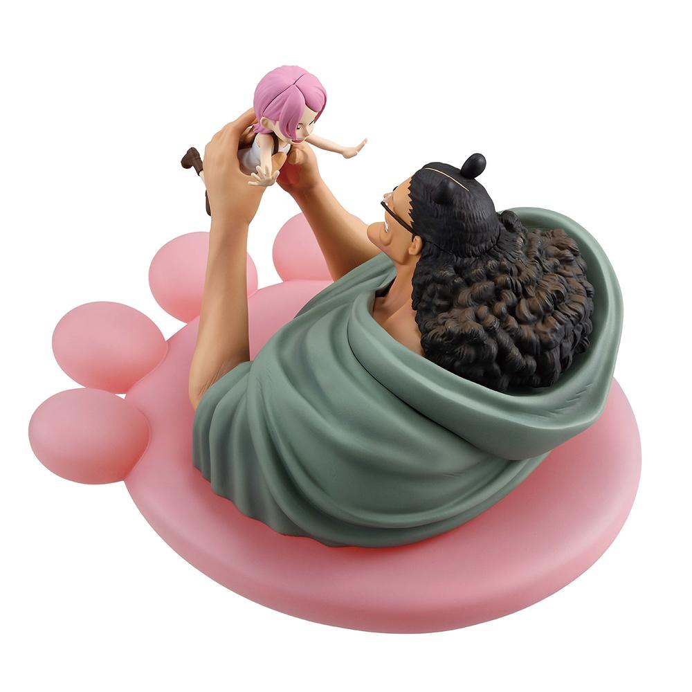 FIGURA ICHIBANSHO ONE PIECE ONE PIECE KUMA & BONNEY (DRAMATIC MEMORIES) 13CM
