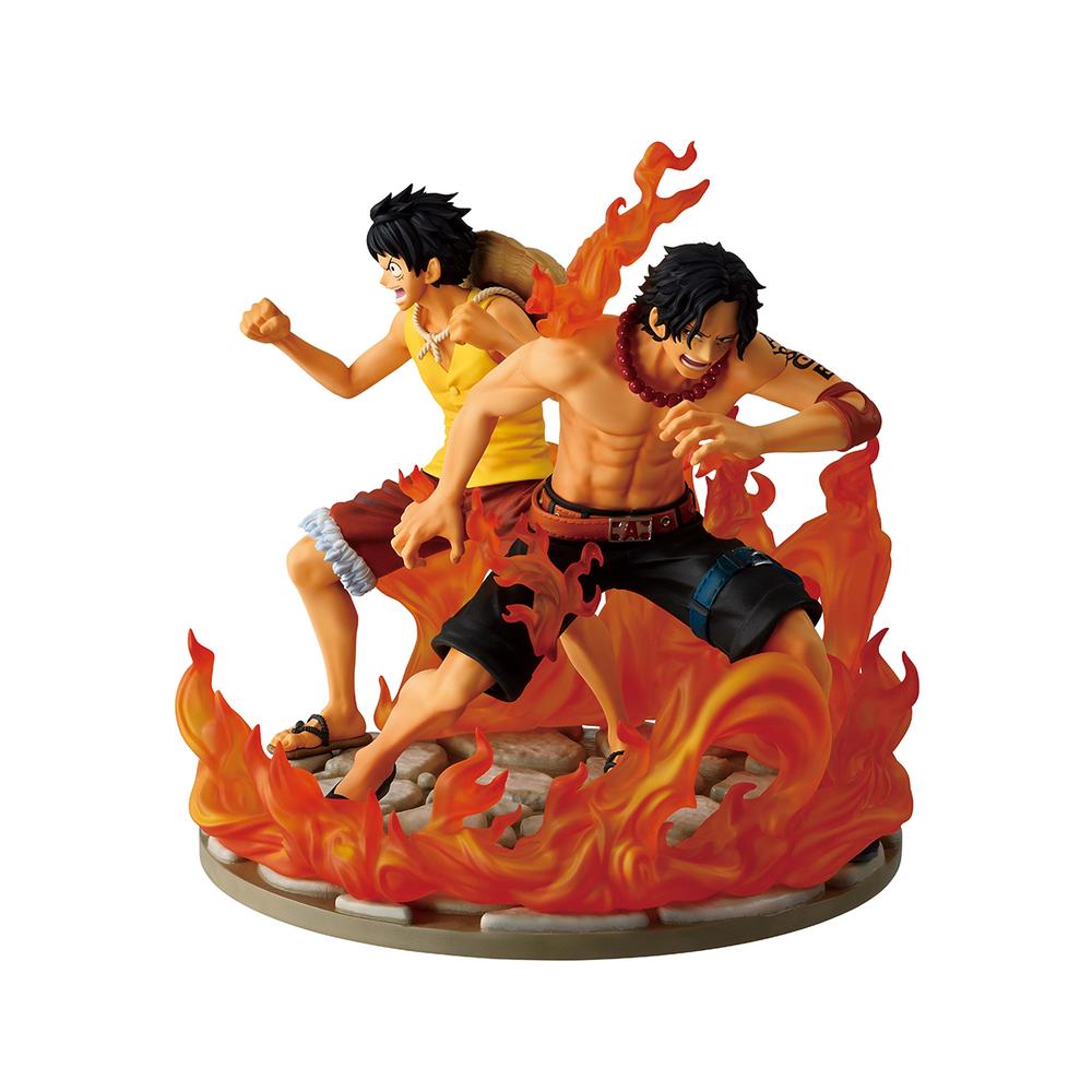 FIGURA ICHIBANSHO ONE PIECE ACE & LUFFY (DRAMATIC MEMORIES) 15CM