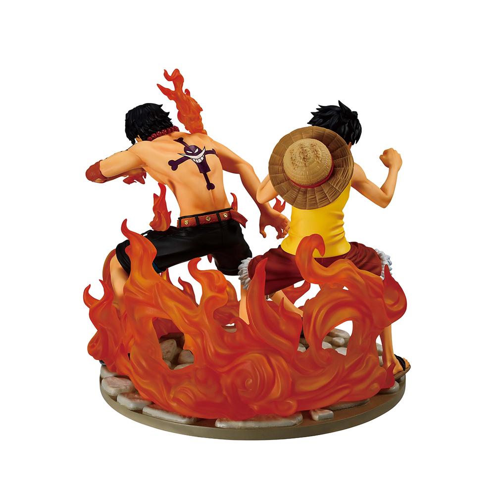 FIGURA ICHIBANSHO ONE PIECE ACE & LUFFY (DRAMATIC MEMORIES) 15CM