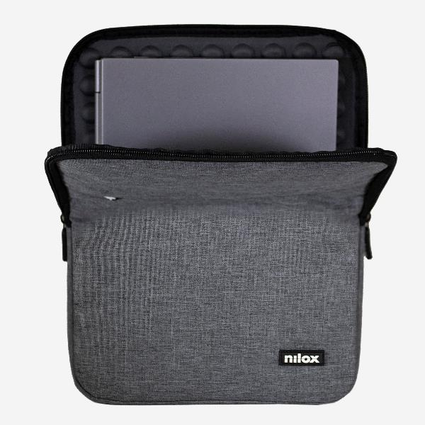 FUNDA NILOX SLEEVE PARA PORTATIL 15.6" GRIS