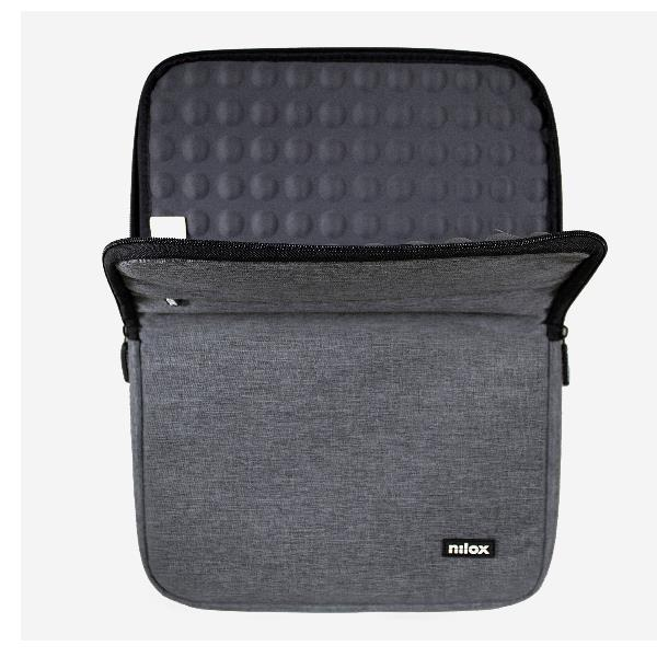 FUNDA NILOX SLEEVE PARA PORTATIL 15.6" GRIS