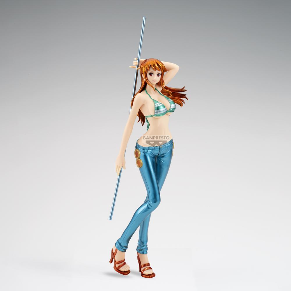 FIGURA BANPRESTO ONE PIECE GLITTER &amp; GLAMOURS NAMI SPECIAL COLOR VER.A