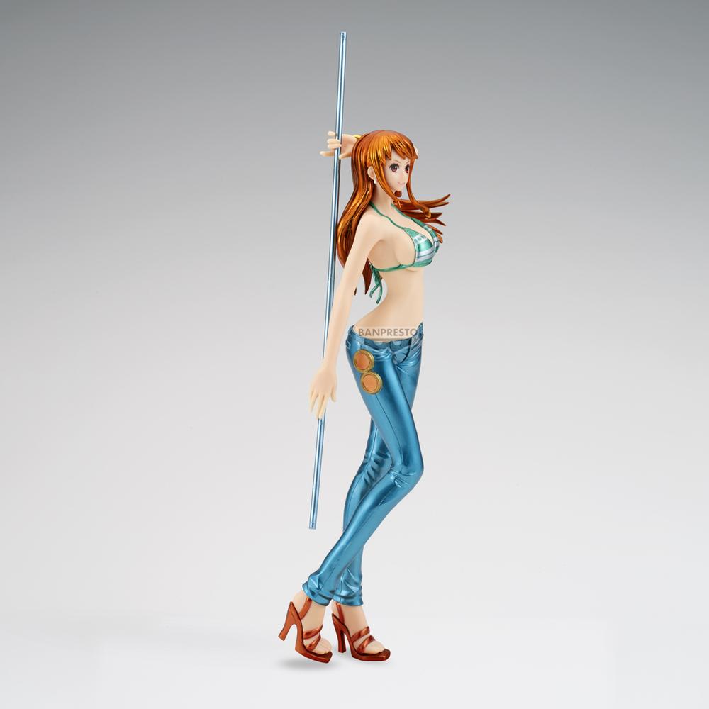 FIGURA BANPRESTO ONE PIECE GLITTER &amp; GLAMOURS NAMI SPECIAL COLOR VER.A