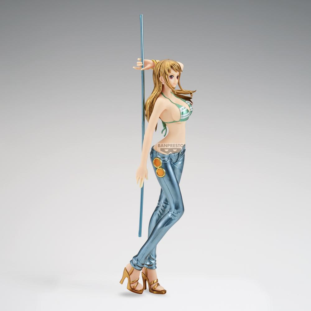 FIGURA BANPRESTO ONE PIECE GLITTER &amp; GLAMOURS NAMI SPECIAL COLOR VER.B