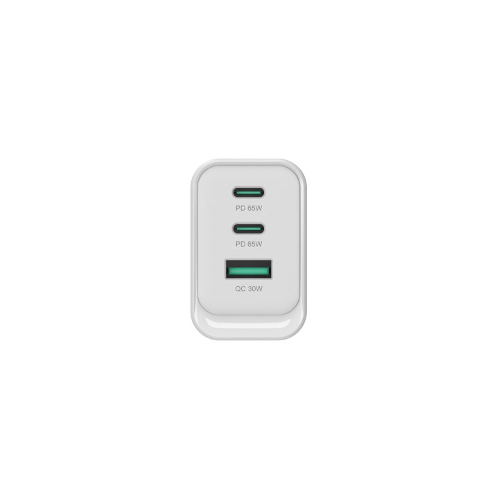 CARGADOR DE PARED CONCEPTRONIC ALTHEA21W65 65W 2X USB TIPO C 1X USB TIPO A BLANCO