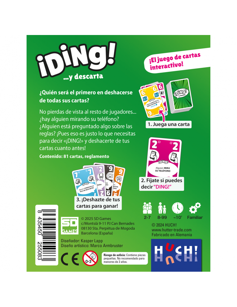 JUEGO DE MESA DING