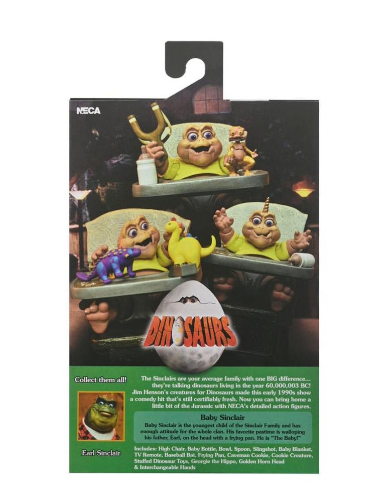 ULTIMATE BABY SINCLAIR SCALE ACTION FIG. 10 CM DINOSAURS