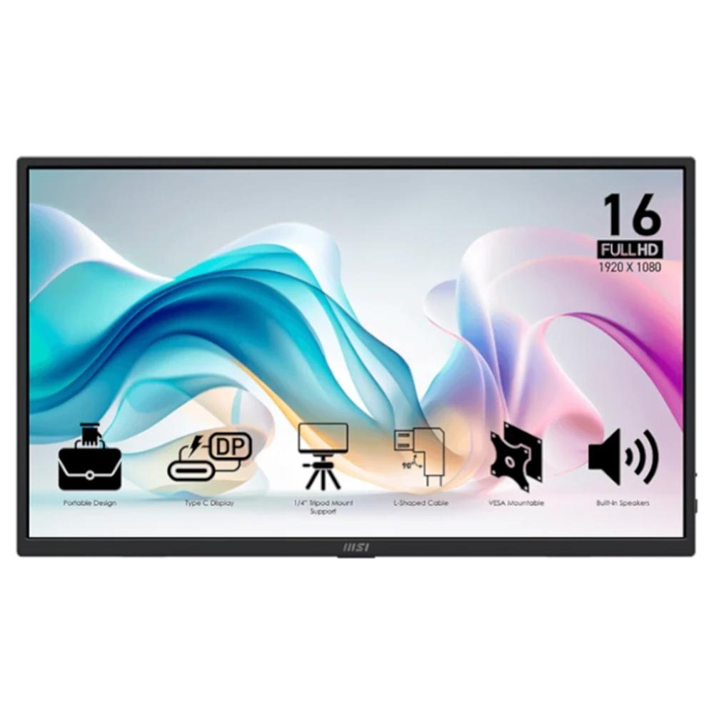 MONITOR MSI MP165 E6 15.6" FHD