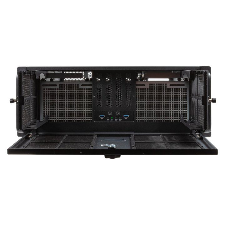 CAJA RACK UNYKACH 4U 19" PLATA