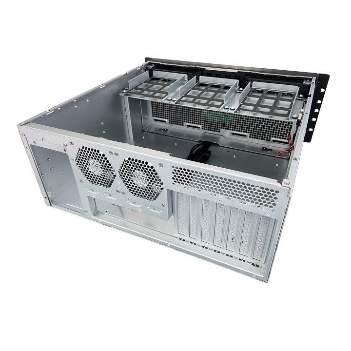 CAJA RACK UNYKACH 4U 19" PLATA