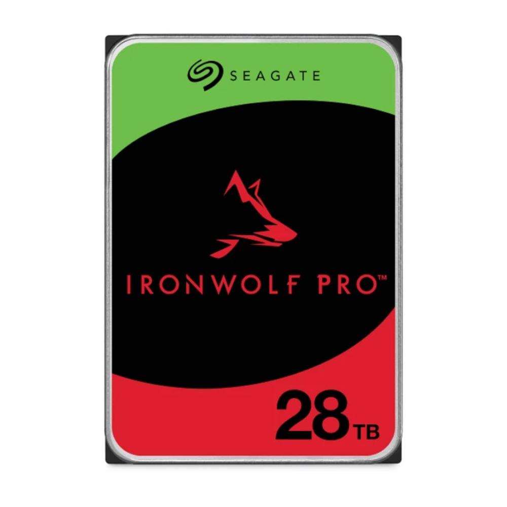 DISCO DURO INTERNO HDD SEAGATE IRONWOLF PRO NAS ST28000NT000 28TB 3.5" 7200RPM/ 512MB/ SATA 6GB/S