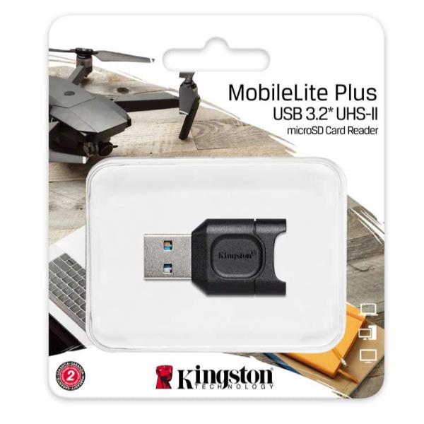 LECTOR DE TARJETAS MICRO SD KINGSTON MOBILELITE PLUS USB 3.1