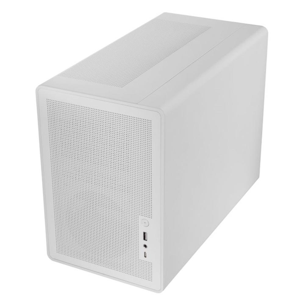 CAJA ORDENADOR MARS GAMING MCXPS MATX CRISTAL TEMPLADO BLANCA