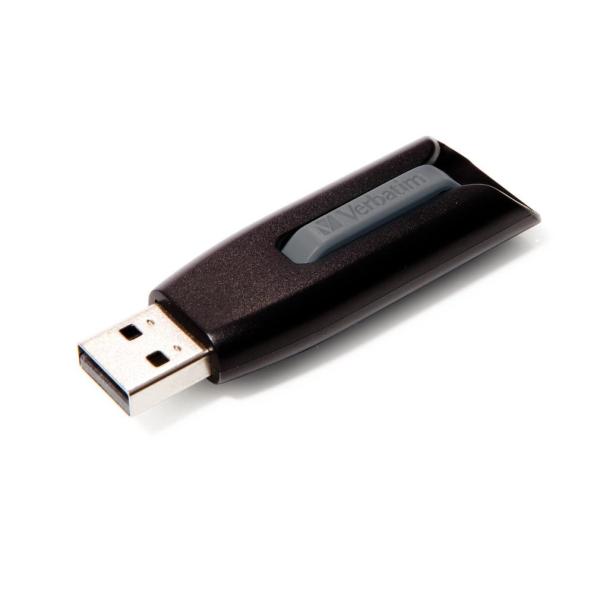 MEMORIA USB 3.0 VERBATIM V3 256GB NEGRO
