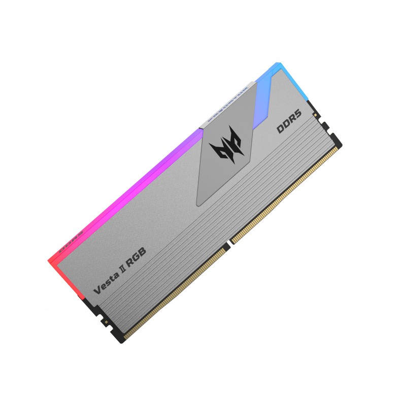 MEMORIA RAM DDR5 32GB 2X16GB ACER PREDATOR VESTA II / DIMM / 6000MT/S CL32 SILVER
