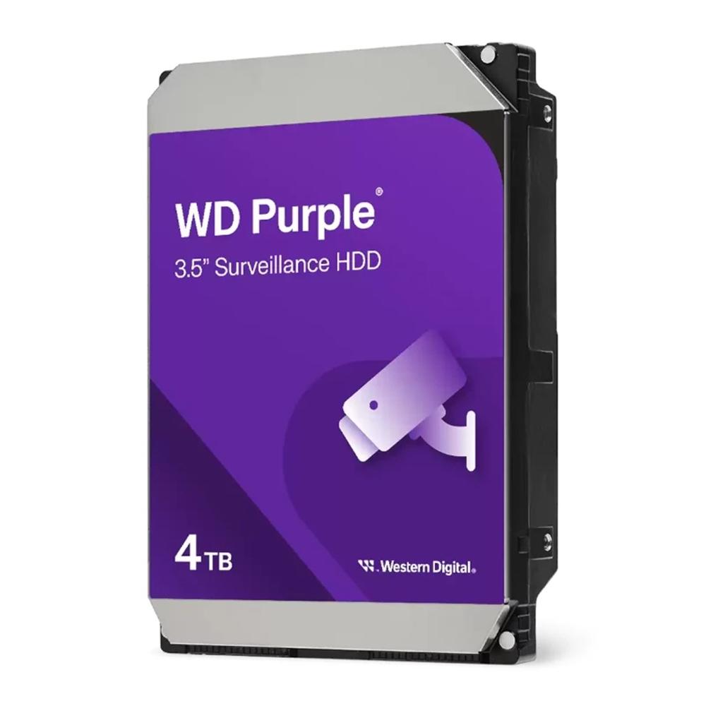 DISCO DURO INTERNO HDD WD WESTERN DIGITAL PURPLE WD44PURZ 4TB 3.5" SATA3