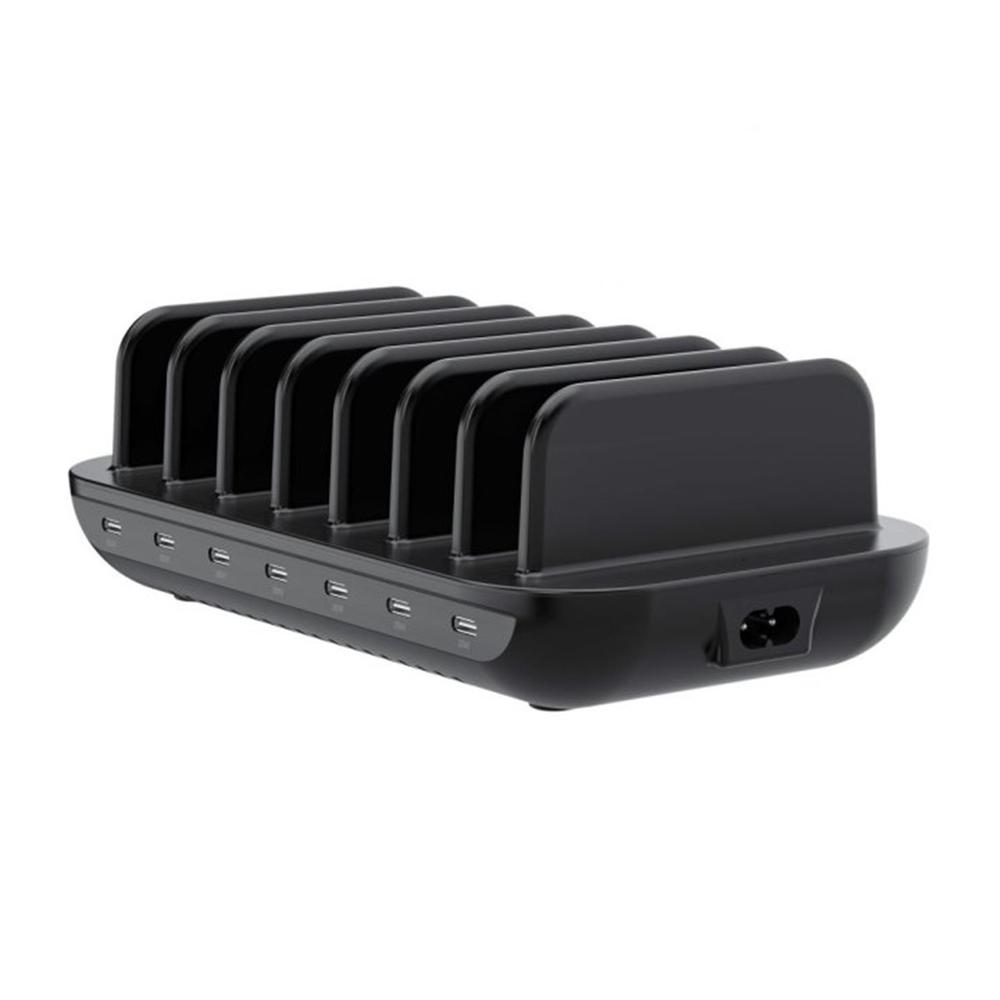 ESTACION DE CARGA USB CONCEPTRONIC 160W OZUL07B 7xUSB-C PD