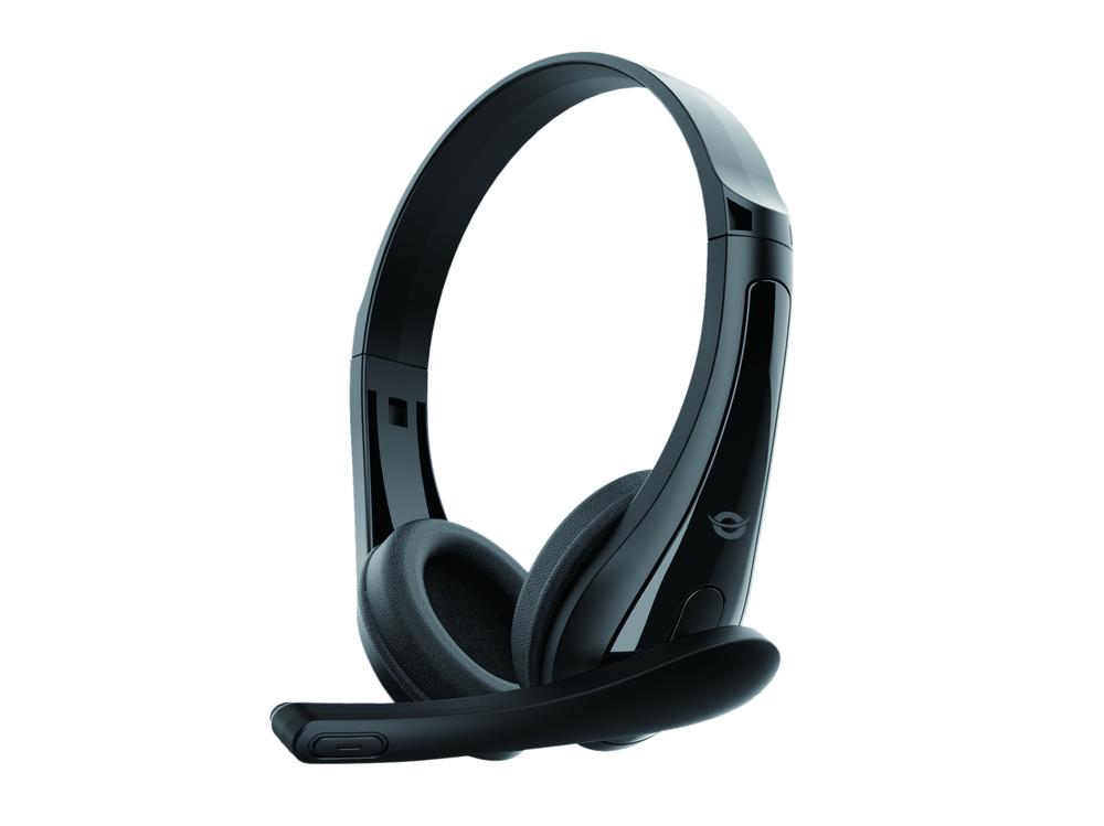 AURICULARES CONCEPTRONIC POLONA06B3T JACK 3.5MM 1.8M NEGRO