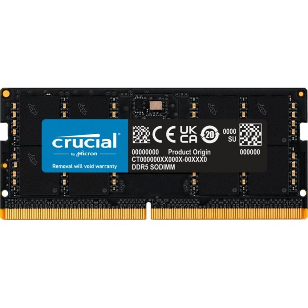 MEMORIA RAM DDR5 32GB CRUCIAL / SODIMM / 4800 MHZ / PC5 38400 CL40
