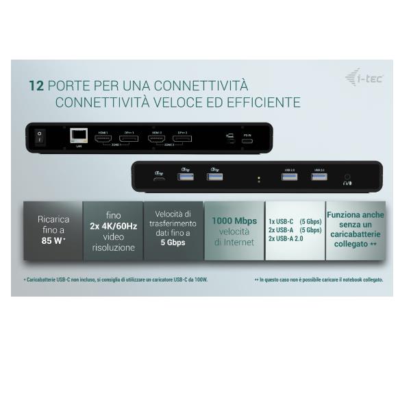 DOCKING STATION I-TEC 12 EN 1