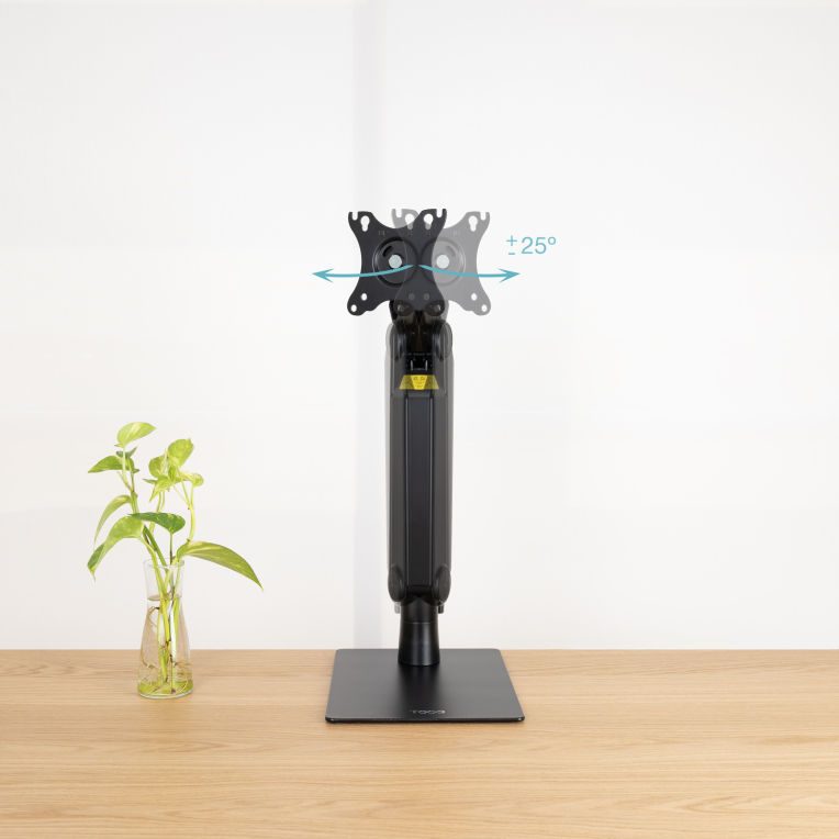 SOPORTE MESA TOOQ VESA HASTA 32" 100X100 MAX 8KG