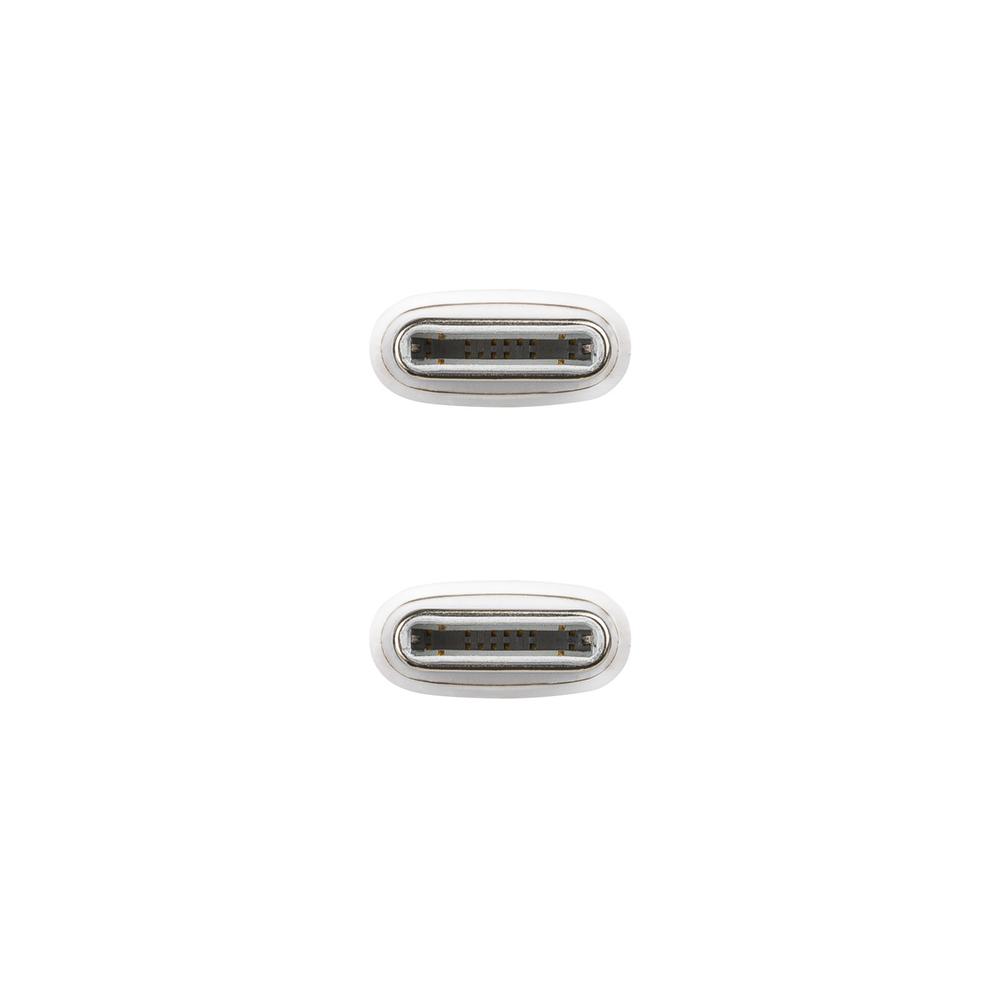 CABLE USB-C 2.0 NANOCABLE 60W USB-C/M-M, 1M