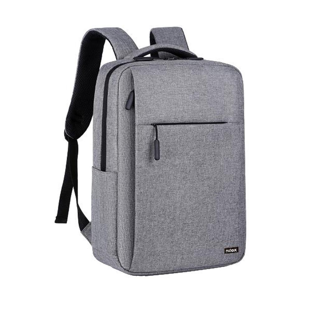 MOCHILA NILOX NXBK035 PARA PORTATIL 15.6" GRIS