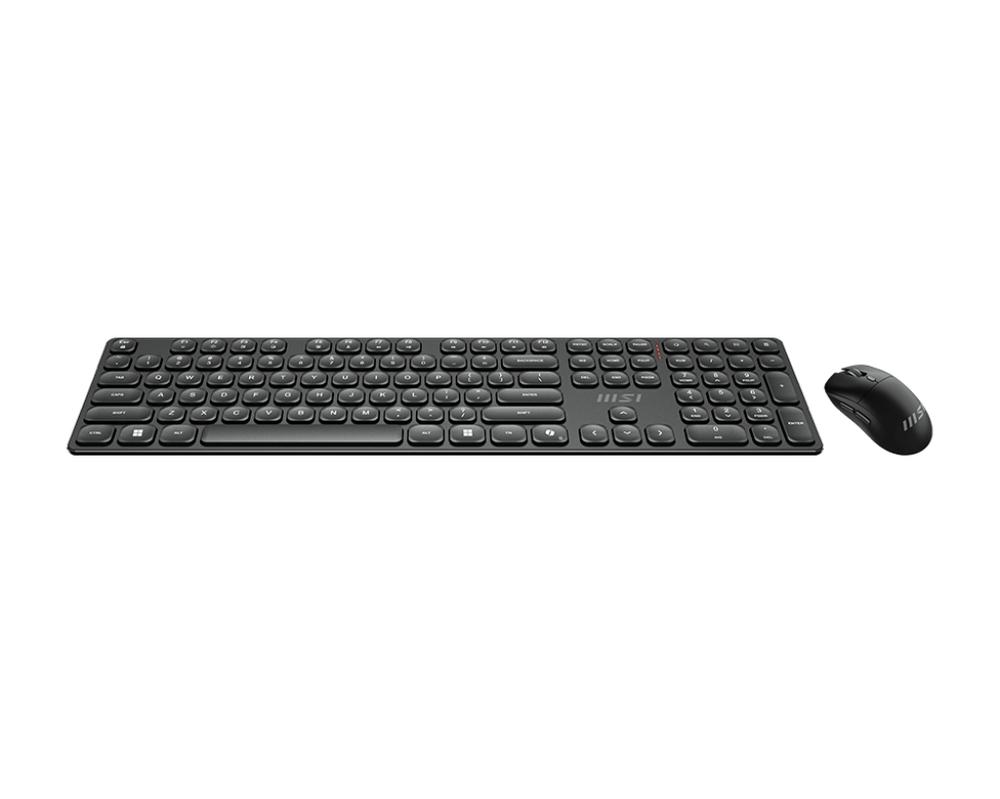 TECLADO + RATON MSI FORGE K210W COMBO INALAMBRICO NEGRO