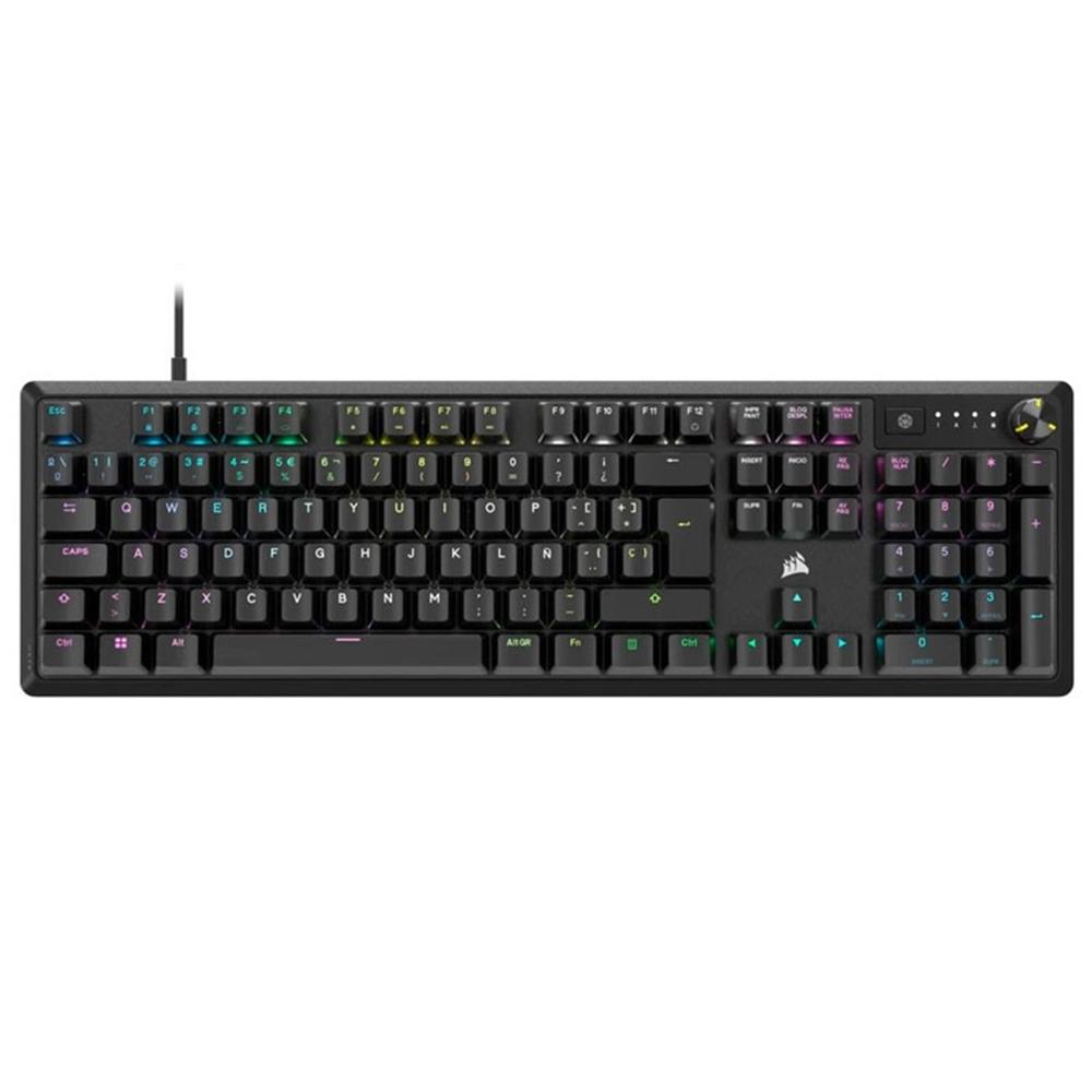 TECLADO GAMING CORSAIR USB K70 CORE NEGRO