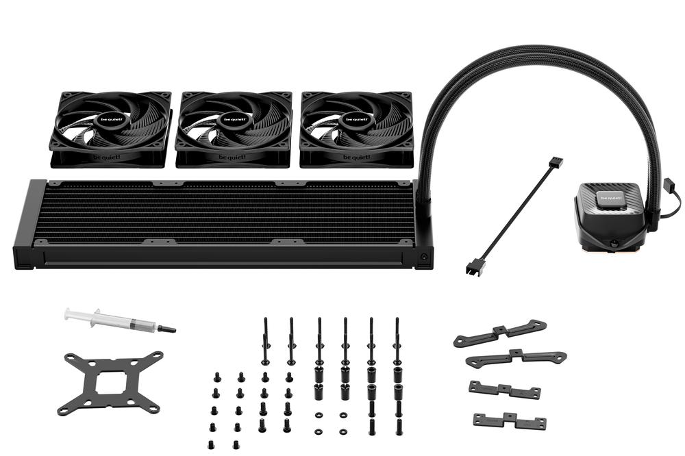 KIT REFRIGERACION LIQUIDA BE QUIET! PURE LOOP 3 3X 120MM NEGRO