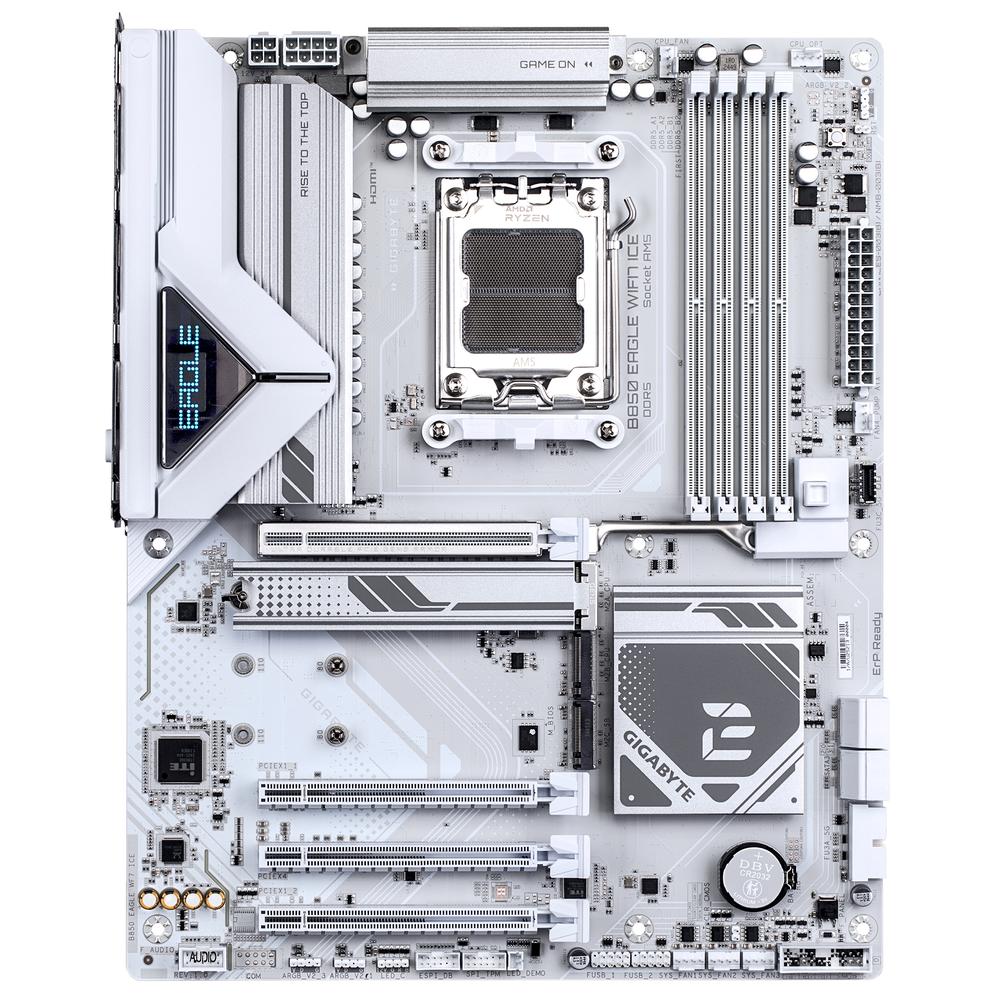 PLACA BASE GIGABYTE B850 EAGLE WIFI7 ICE ATX/ 4X DDR5