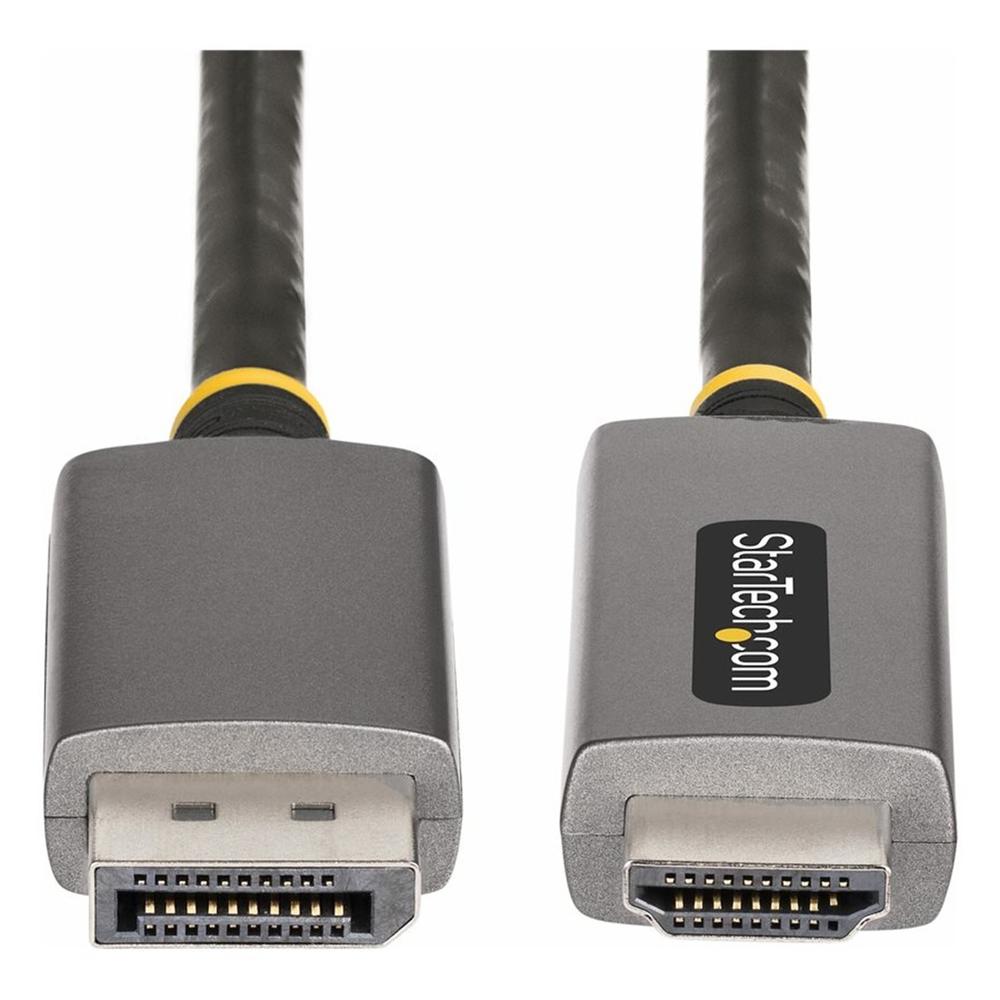 CABLE DISPLAYPORT A HDMI 8K STARTECH 2M/ MACHO-MACHO/ GRIS