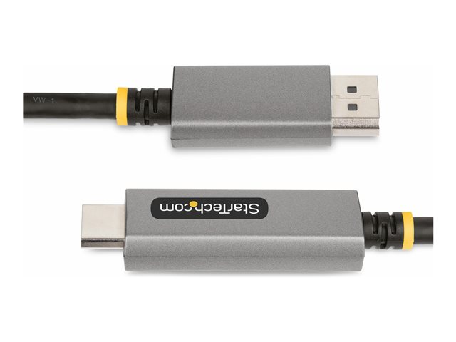 CABLE DISPLAYPORT A HDMI 8K STARTECH 2M/ MACHO-MACHO/ GRIS