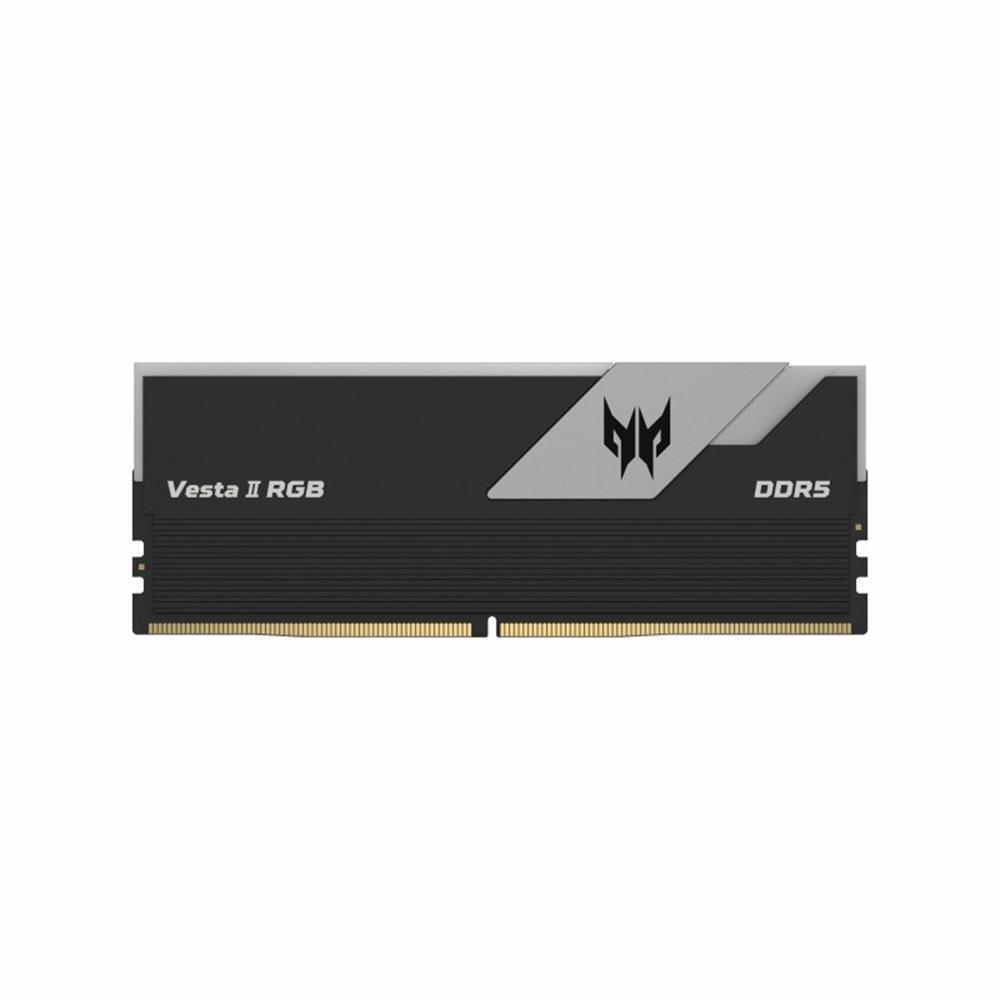 MEMORIA RAM DDR5 32GB 2X16GB ACER PREDATOR VESTA II / DIMM / 6000MT/S C36 RGB BLACK