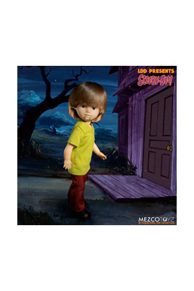 SET 6 FIGURAS MEZCO TOYZ SCOOBY-DOO &amp; MYSTERY LIVING DEAD DOLLS 25CM