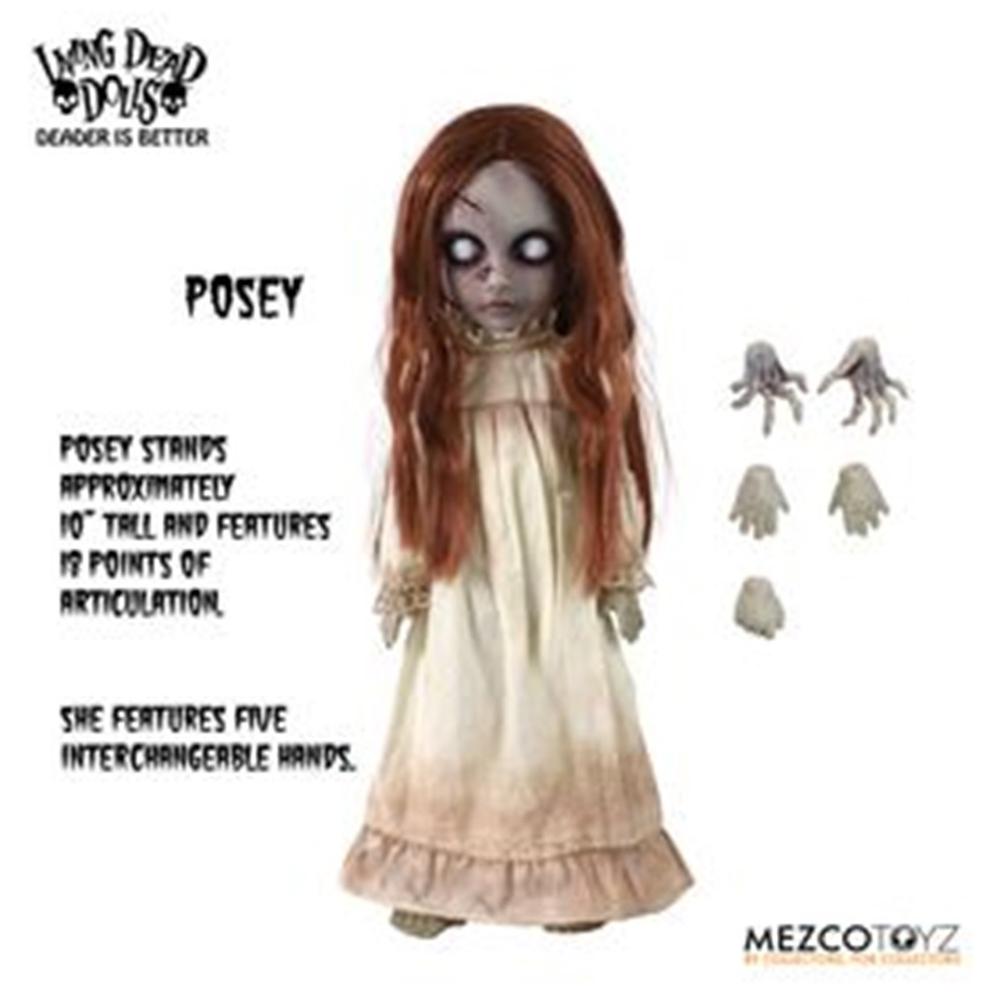 FIGURA MEZCO TOYZ POSEY LIVING DEAD DOLLS POSEY 25.5CM