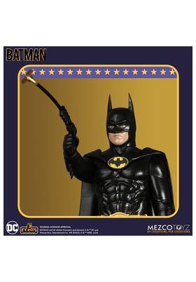 FIGURA MEZCO TOYZ DC UNIVERSE BATMAN 1989 5 POINTS BATMAN 9.5CM