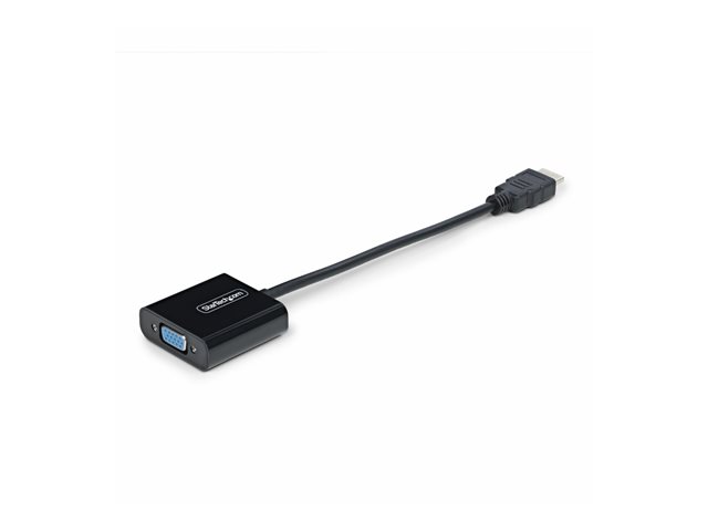 ADAPTADOR HDMI A VGA STARTECH 18.95CM/ MACHO-HEMBRA/ NEGRO