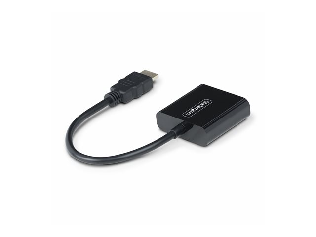 ADAPTADOR HDMI A VGA STARTECH 18.95CM/ MACHO-HEMBRA/ NEGRO