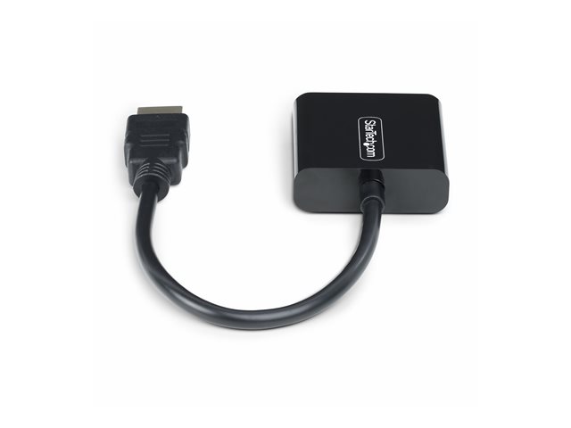 ADAPTADOR HDMI A VGA STARTECH 18.95CM/ MACHO-HEMBRA/ NEGRO