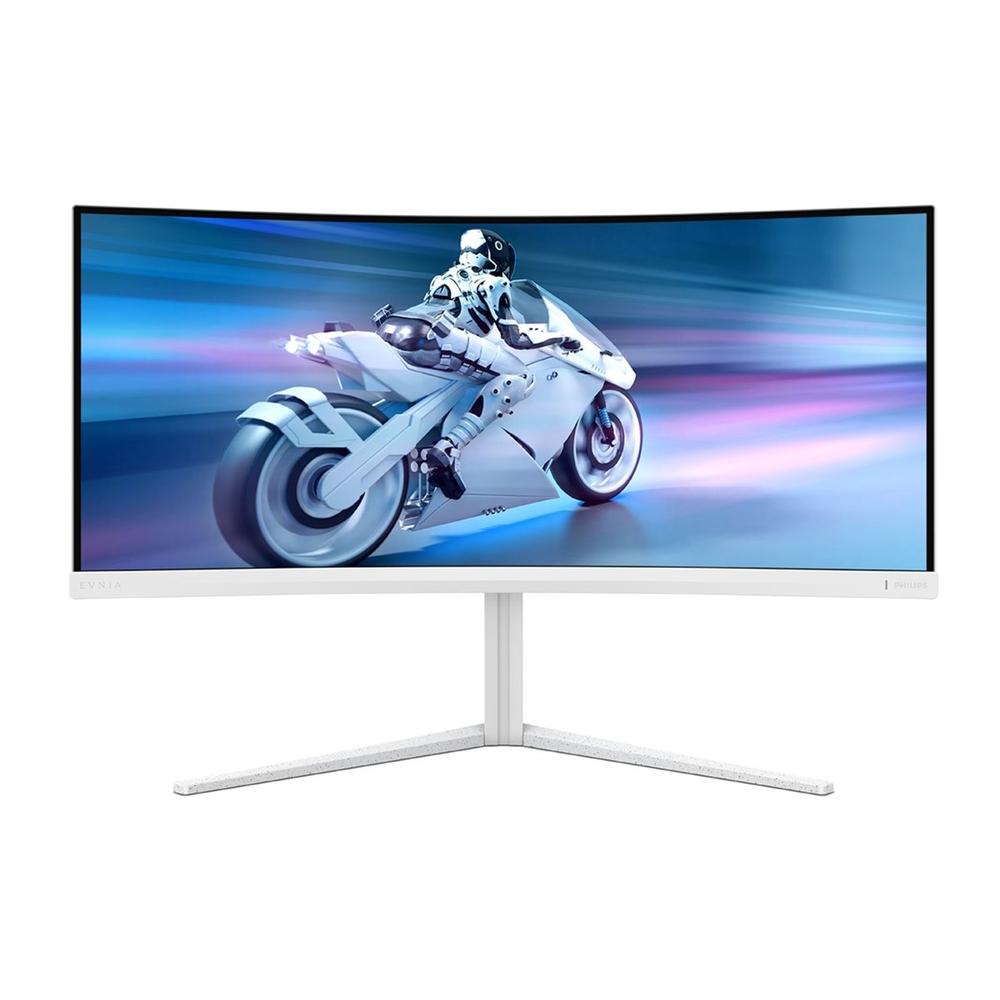MONITOR LED GAMING 34" PHILIPS 34M2C5501A/00 CURVO/ FAST VA/ WQHD/ DP/ HDMI/ 180HZ/ 0.5MS/ VESA 100X100